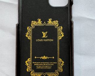 LOUIS VUITTON MONOGRAMMED PHONE CASE