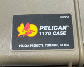 ORIGINAL PELICAN 1170HK HARDCASE AND FOAM