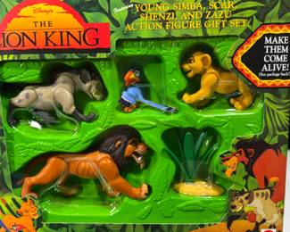 LION KING COMPLETE SET OF MOVIE FIGURINES