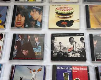 ROLLING STONES CD COLLECTION IN MINT BOX