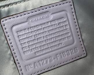 COACH PATENT LEATHER PURSE