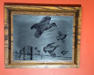 CHARLES BECKENDORF SIGNED METAL ETCHINGS