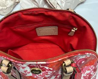 COACH DOME SATCHEL HANDBAG