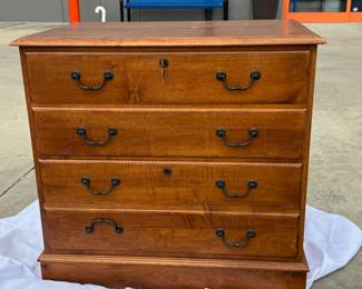 ETHAN ALLEN COUNTRY CROSSINGS MAPLE FILE CABINET