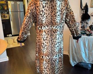 German's fur reversible coat