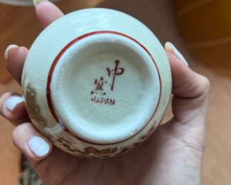 Japan, tea, cups and kettle
