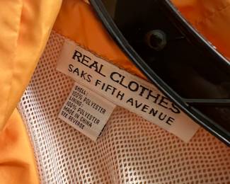 REAL CLOTHES Saks Fifth Avenue