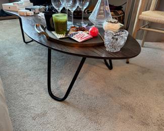 Kidney shape coffee table