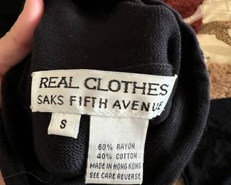 Real clothes saks fifth avenue