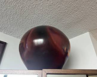 L. Hines glazed pottery