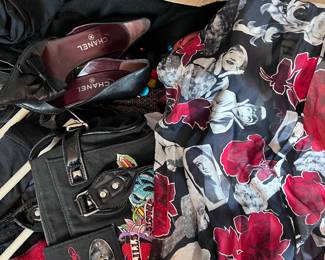 Ed Hardy purse women's Chanel shoes