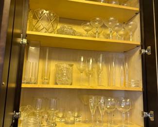 Crystal and glass barware