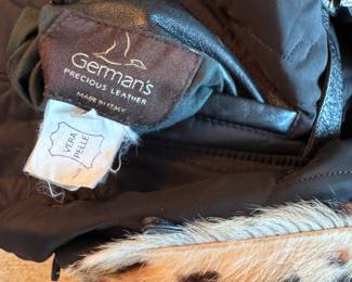 German's fur reversible coat