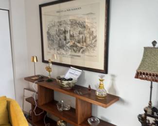 Mid-Century Modern Inspired Console Table