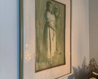 Joseph Baller, American 1928 lithograph
