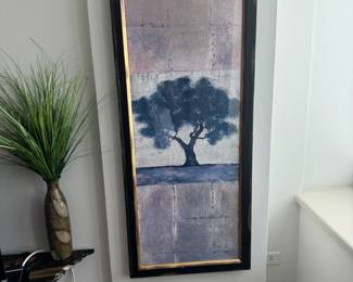 Home decor, silhouette tree