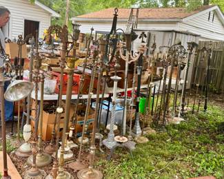 antique/vintage floor lamps