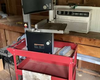 Band saw utility cart