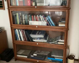 Vintage Barrister bookcase lawyers cabinet