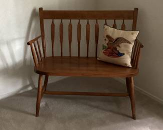 Nichols & Stone entry bench
