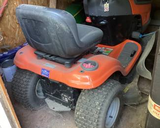 Husqvarna riding lawnmower