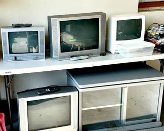 CRT TV's, perfect for any retro gaming
