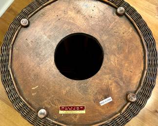 (underside of stool)