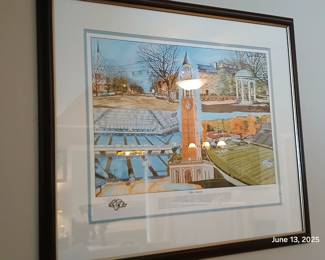 UNC print by Ken Glenn