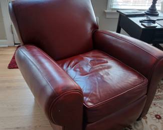 Great leather chair.