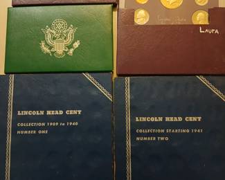 Proof sets and filled coin books