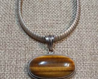 Sterling and cats eye.