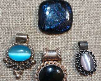 Sterling silver jewelry (more not pictured).