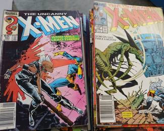 Xmen / marvel and dc comics and other collectibles