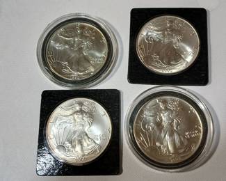 ASE silver dollars.