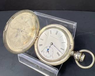 3 KeyWound1868ElginPocketWatchWORKING