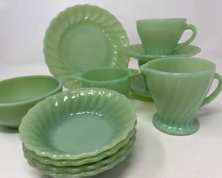 52 AssortmentofJadeiteAnchorHockingDishesBowlsMORE