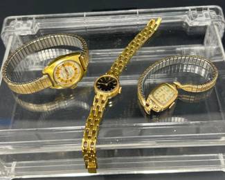 124 HamiltonSeikoandManualWindTickingElginLadiesVintageWatches