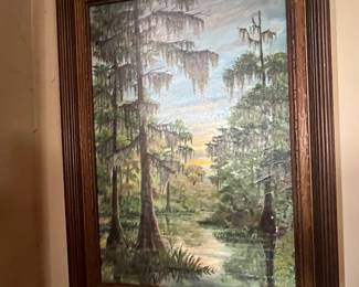 Cypress swamp, repaired