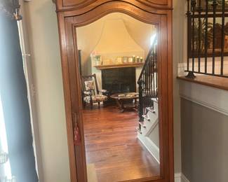 French Armoire, shelves/drawer
