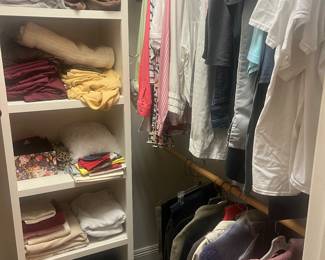 Women’s clothes, linens