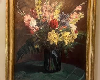 Floral arrangement by
Bernard Green