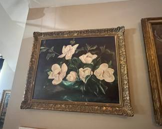 Magnolia still life by Lisette Moore
