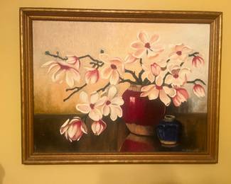 Study of Magnolias by Stewart.