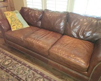 Leather sofa