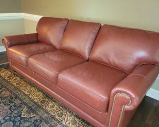Leather sofa