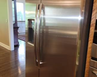 GE s/s fridge