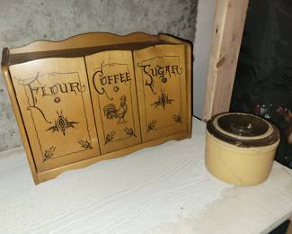 Antique cannister set