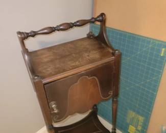 Antique smoking stand