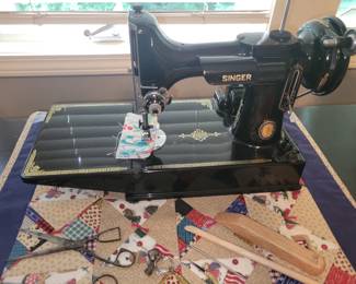 Singer featherweight sewing machine