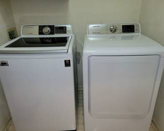 Samsung washer & dryer